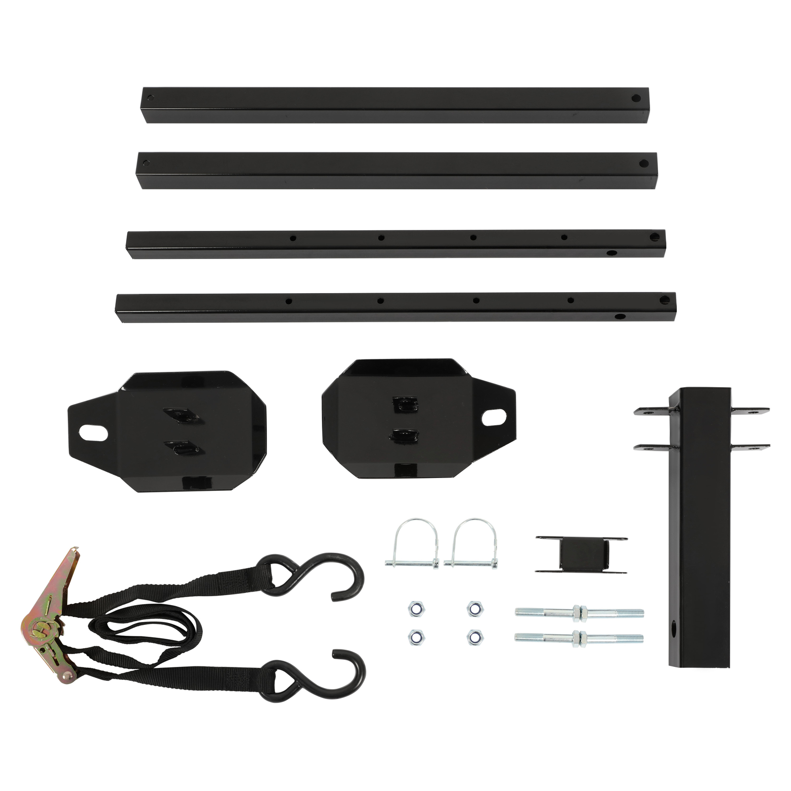 Hitch Mount Stabilizer w/2″ Receiver For Motorhomes Campers Trailers 5th Wheels