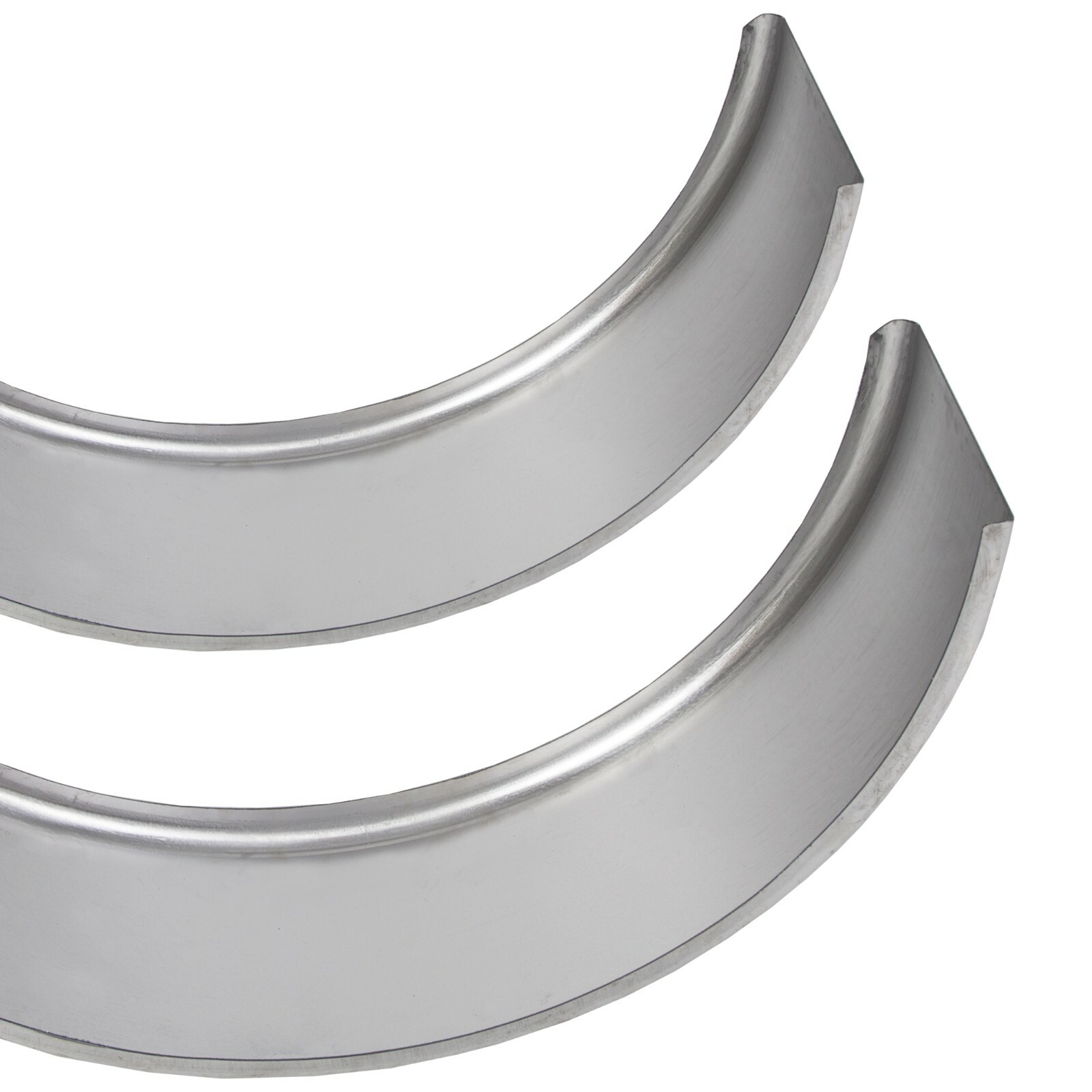 Pair of Steel Round Single Axle Trailer Fenders & Fender Backs For 14″-16″ Wheel