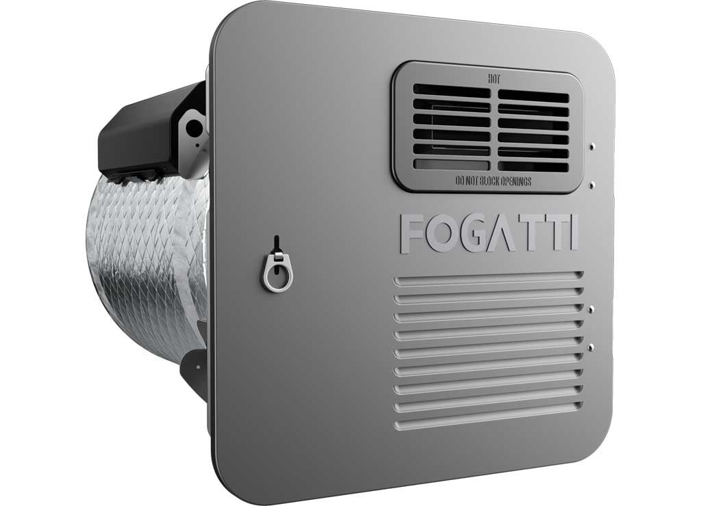 Fogatti 10 Gallon RV Tank Water Heater Gas Electric Combo