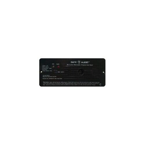 Mti Industries 35-742-BL Safe-T-Alert by Dual LP/CO Alarm 12V Flush Mount Black