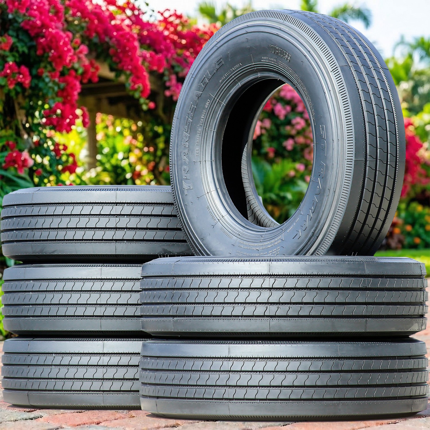 2 Tires Transeagle ST Radial Semi-Steel ST 205/90R15 Load F 12 Ply Trailer