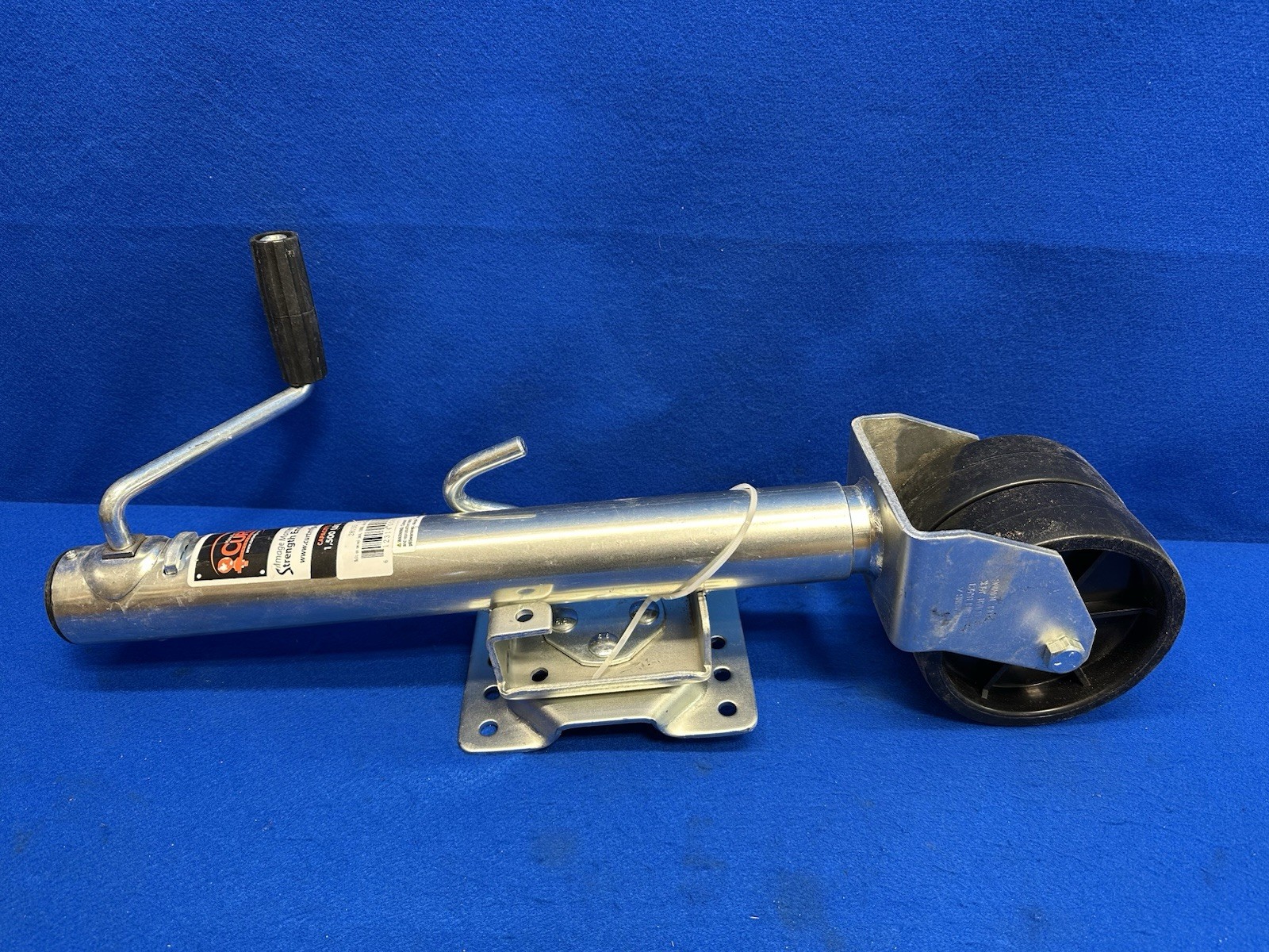 CURT 28155 Marine Trailer Jack w Dual Wheels