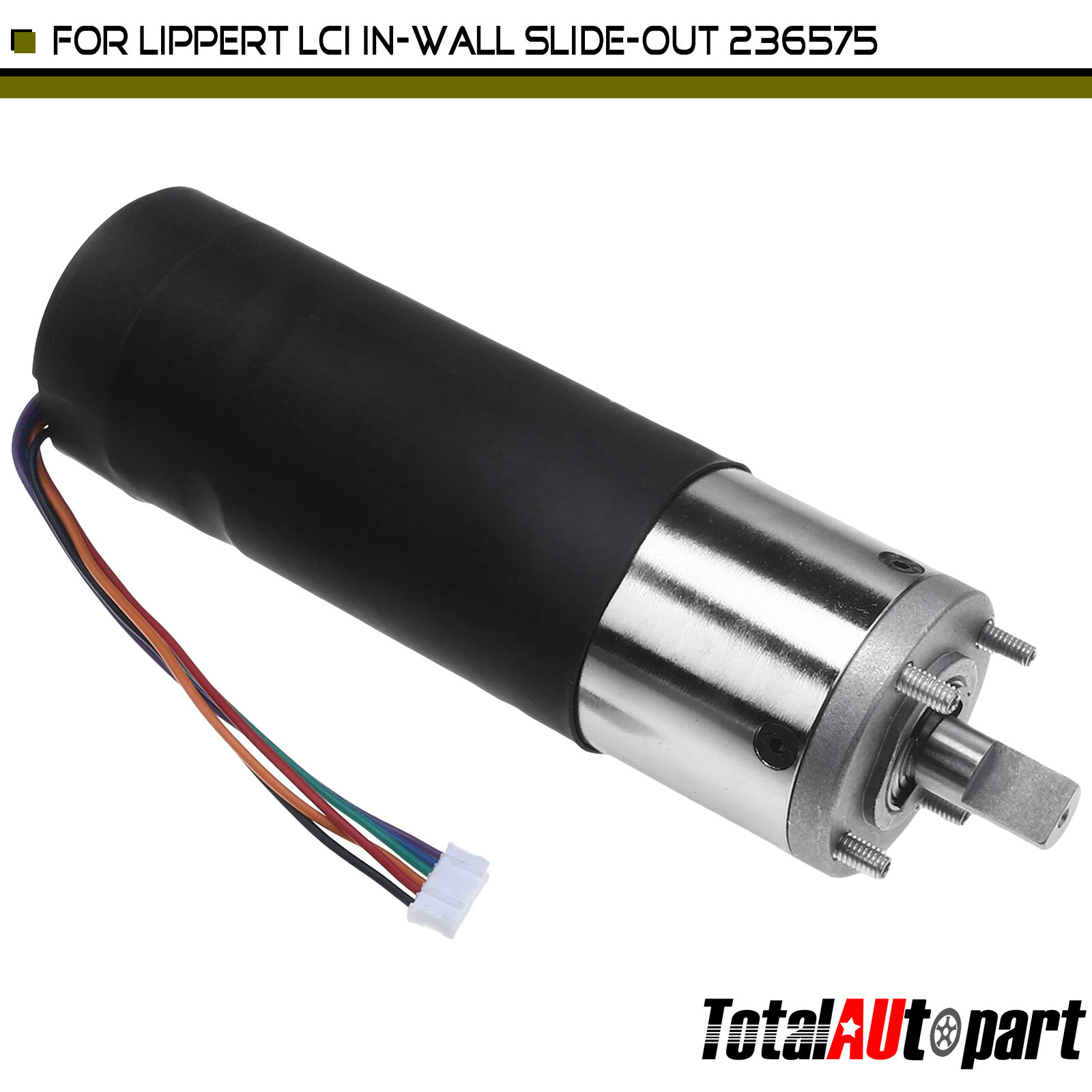 New RV Power Gear Slide Out Motor for RV In-Wall Slide-Out Motor 12V 300:1 Ratio