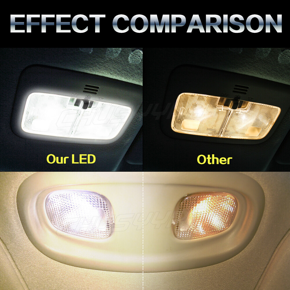 White 5 LED Interior Light Package kit for 1999 – 2006 Chevy Silverado 1500 2500