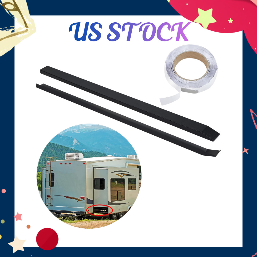 NEW 2Pc RV Slide Out Ski Set Floor Protection Camper Slide Support Tape