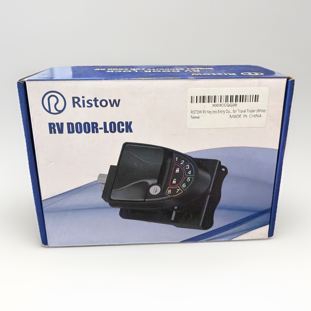 Ristow RV Lock Keyless Entry Series NEW WHITE