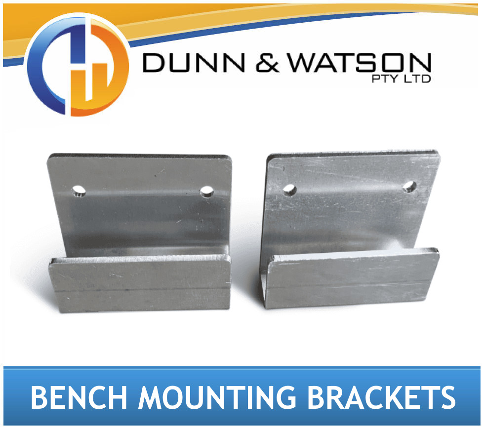 Aluminium Clip On Bench Mounting Brackets (4×4, 4wd, Ute, Canopy, Tray)