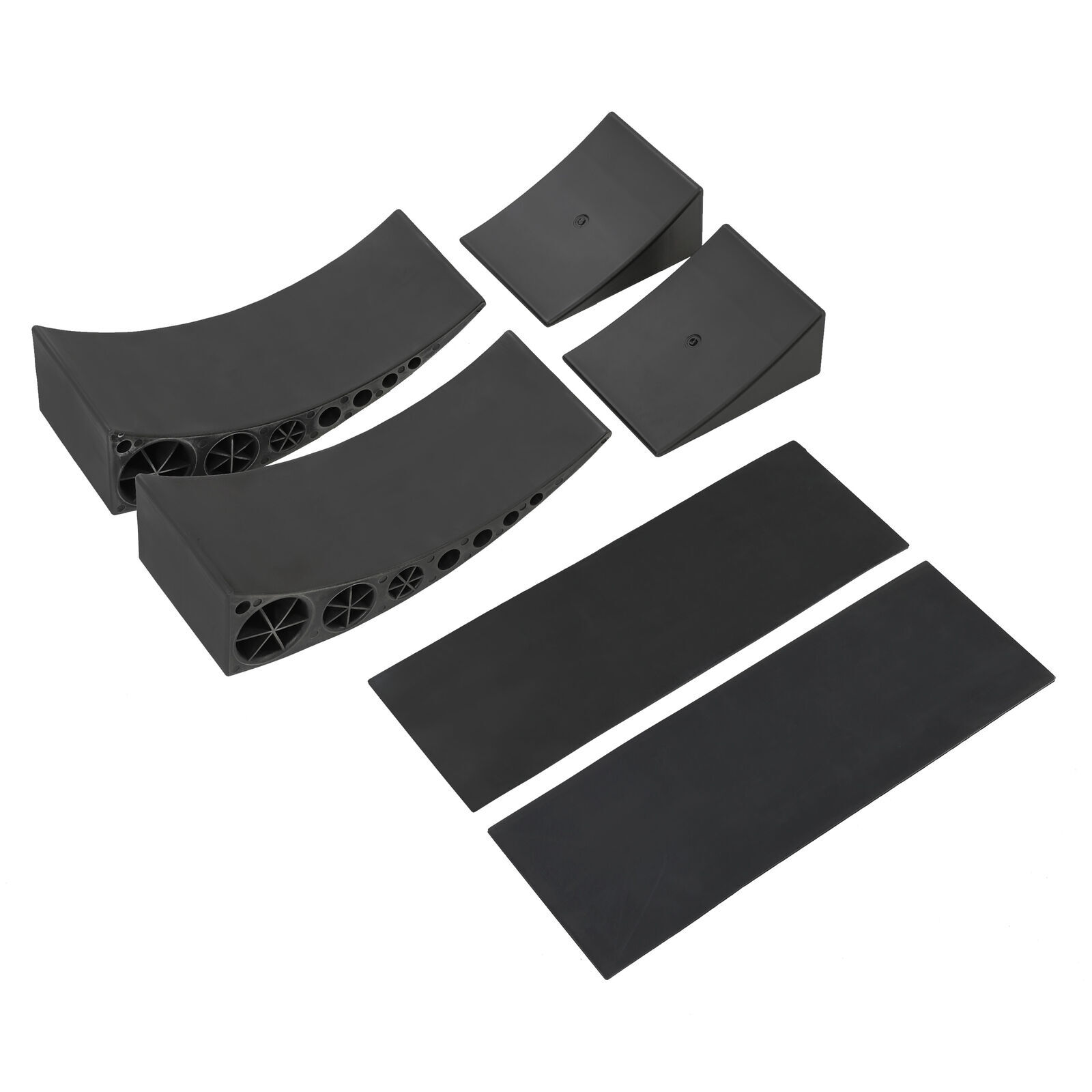 2X Black/Yellow Camper Leveler For RV Camper Trailer Leveling Blocks and Chocks