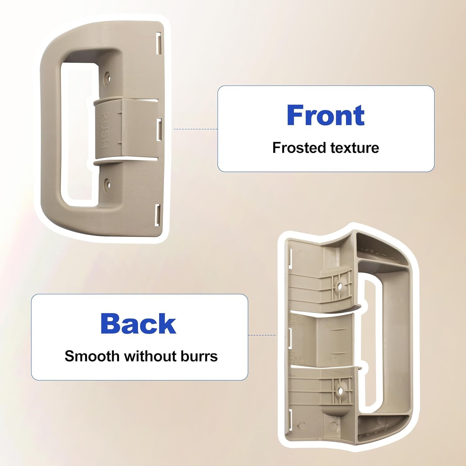 Dometic | 3851174015 | RV Refrigerator Door Handle Beige