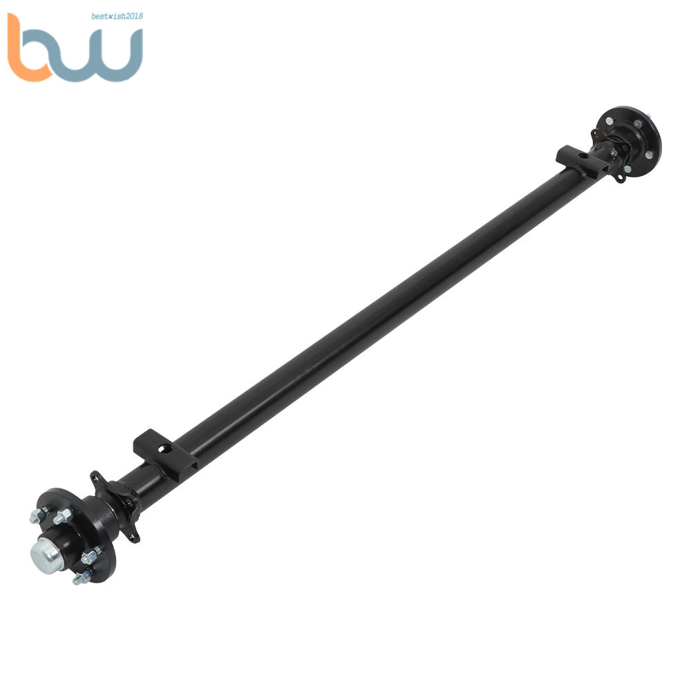 3500 lbs Boat Axle 3.5K Trailer Axle 5 lug Trailer Cargo Dump RV Utility Axle