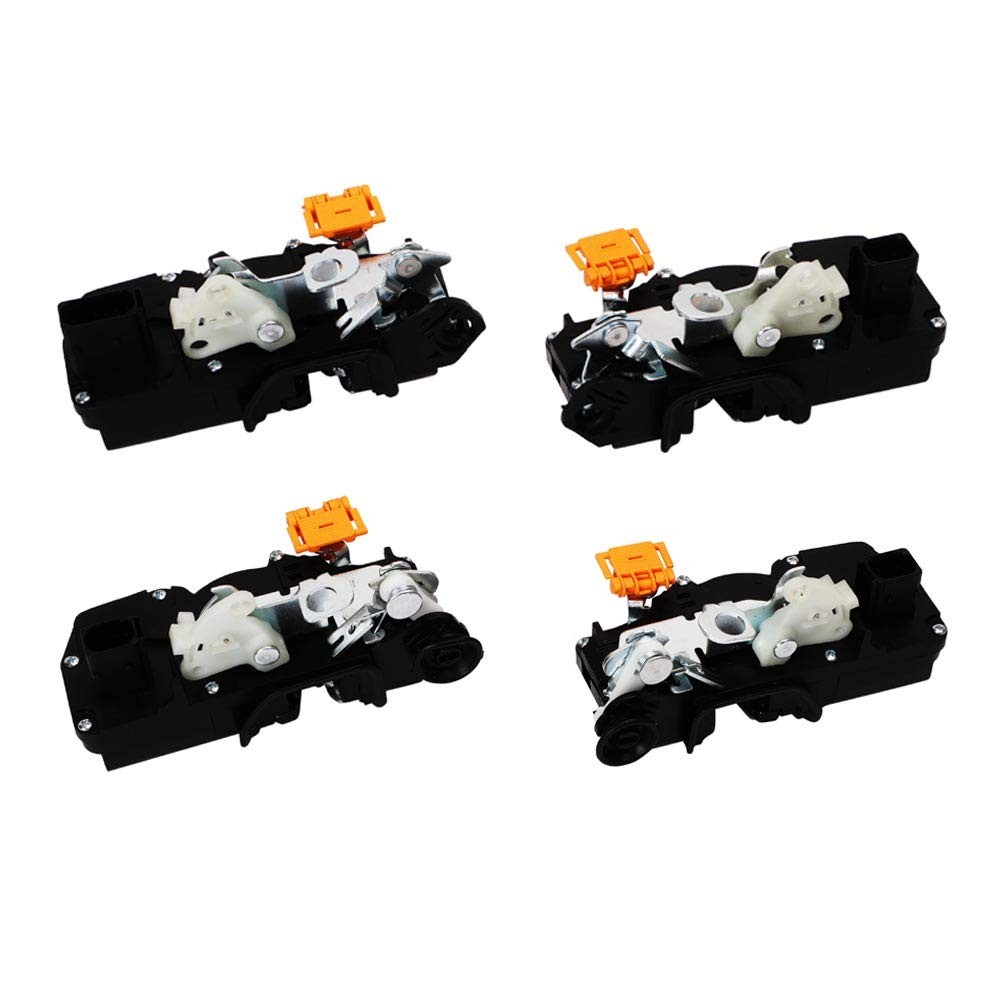 Front Rear Left & Right Driver & Passenger Side & Rear, Black