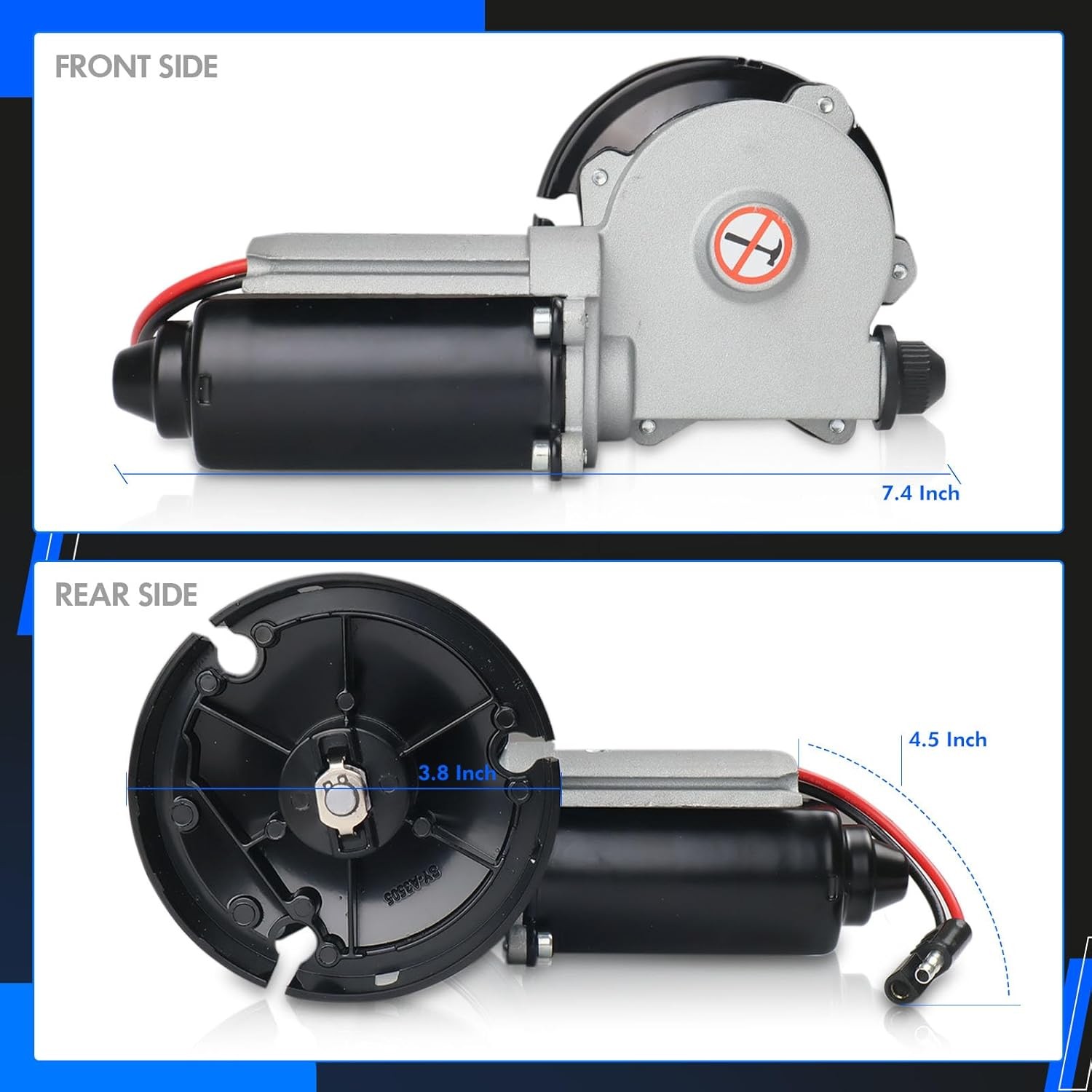 RV Awning Motor Drive Kit Domestic 9200 Series 12V 24W replacement low noise