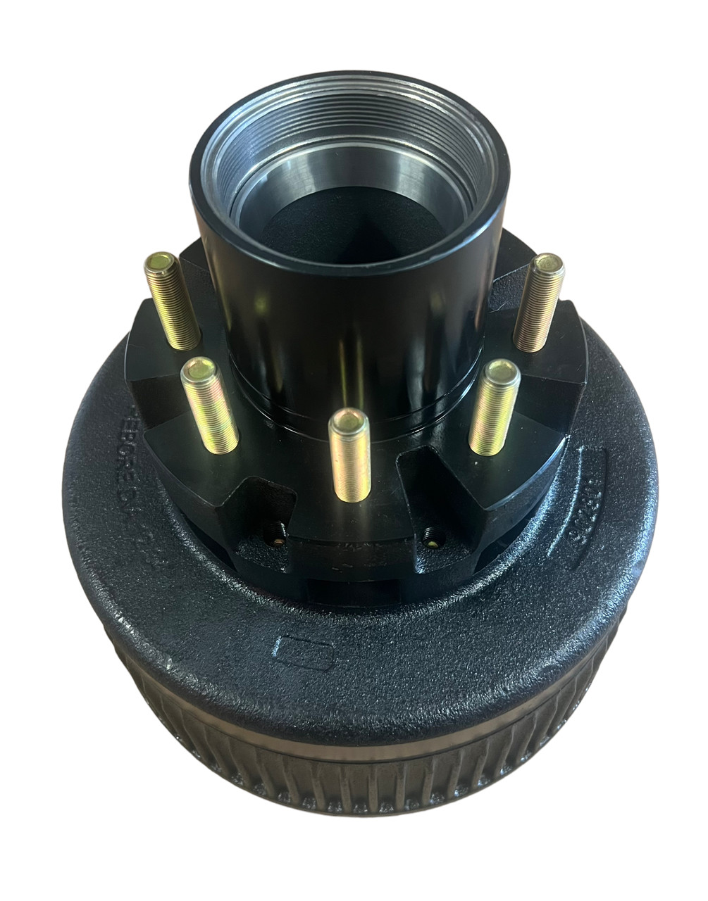 12K Trailer Hub Drum 8×6.5 5/8″-18 Heavy Duty Replace Dexter 9-28 Drum 8-214 Hub