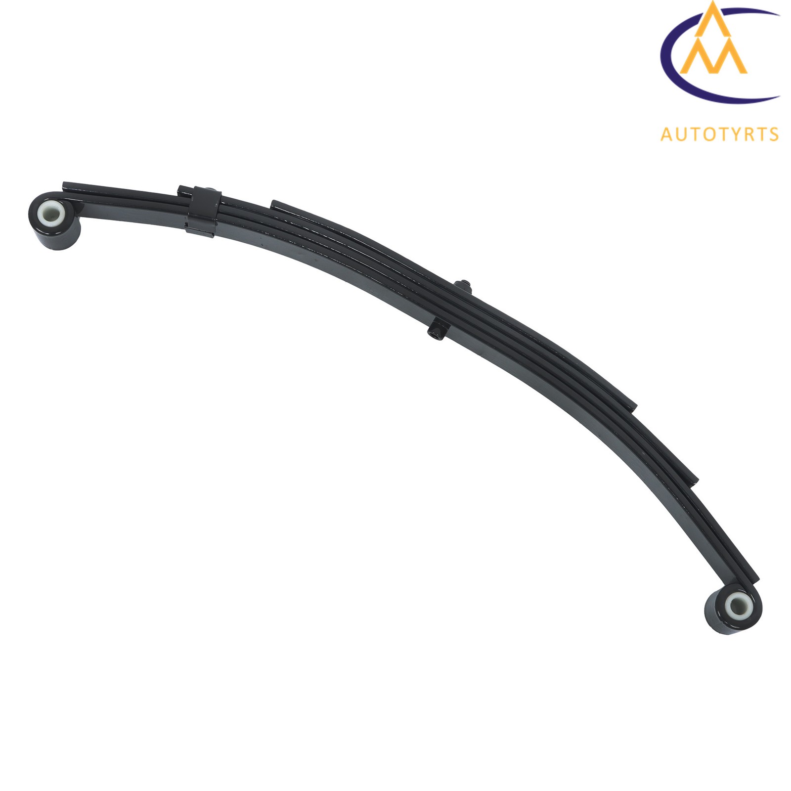2500lbs 4 Leaf Springs 5000lbs Tandem Trailer Axle Suspension/U-bolt/Hanger Kit