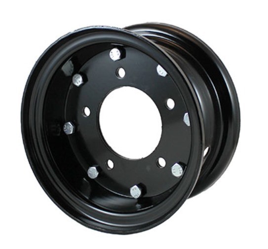 One New 9 x 4 5 Hole 2 Piece Trailer Wheel Rim Camper ATV Boat for 6.90-9 Tire
