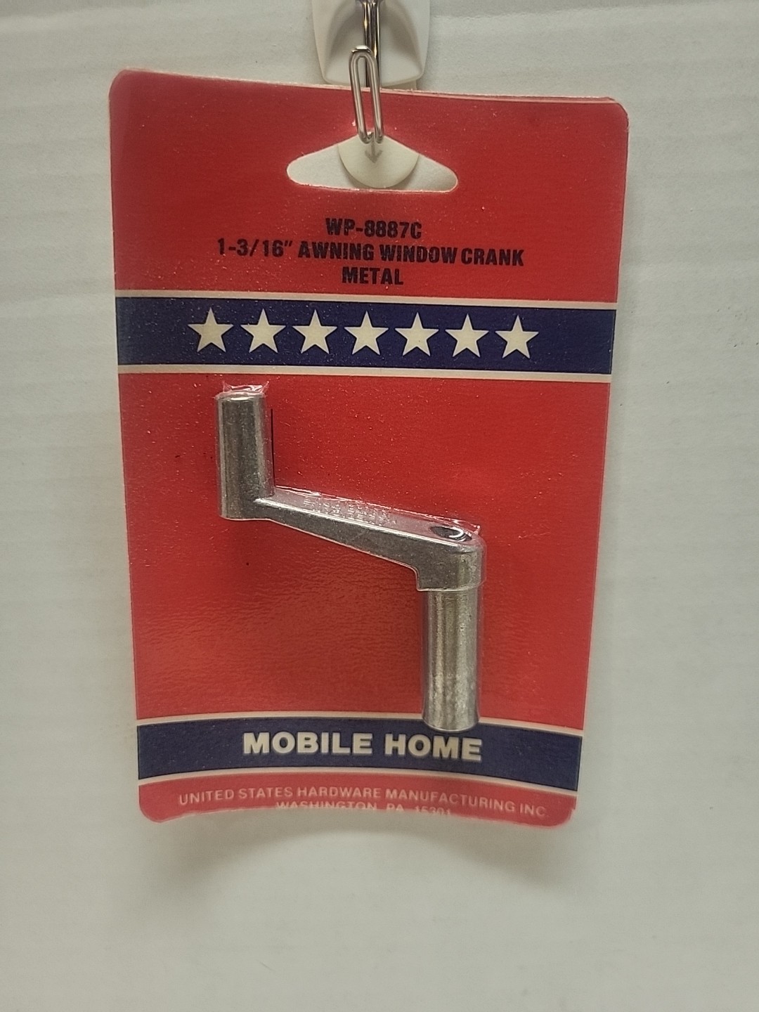 UNITED STATES HARDWARE MOBILE HOME 1-3/16″ AWNING WINDOW CRANK metal WP-8887C