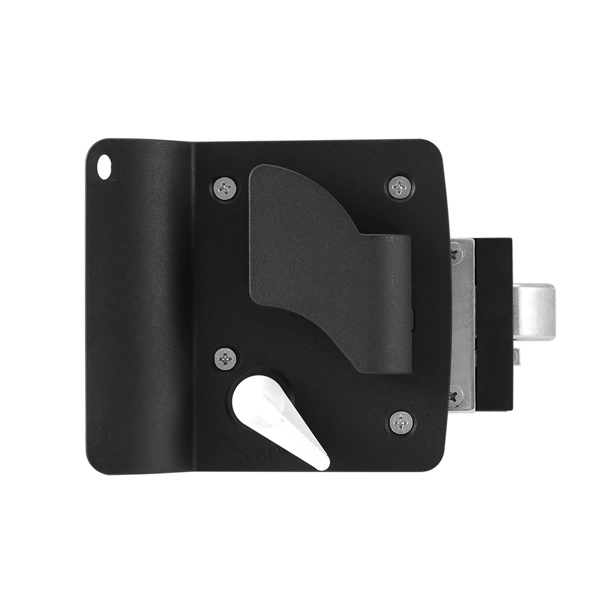 Nylon Black RV Paddle Entry Door Lock Latch Handle Knob Deadbolt Camper Trailer