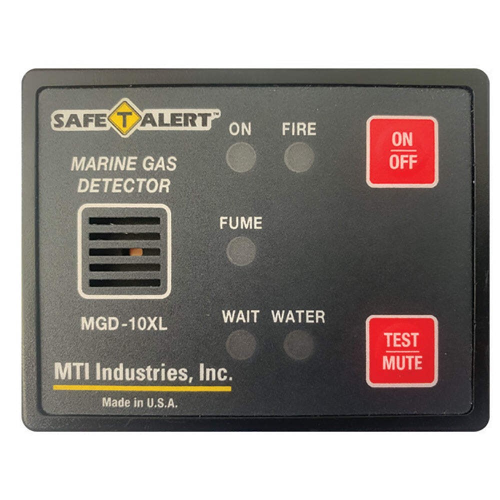 Safe-T-Alert Gas Vapor Alarm Fume, Fire, Bilge Water – Black Surface Mount [MGD-