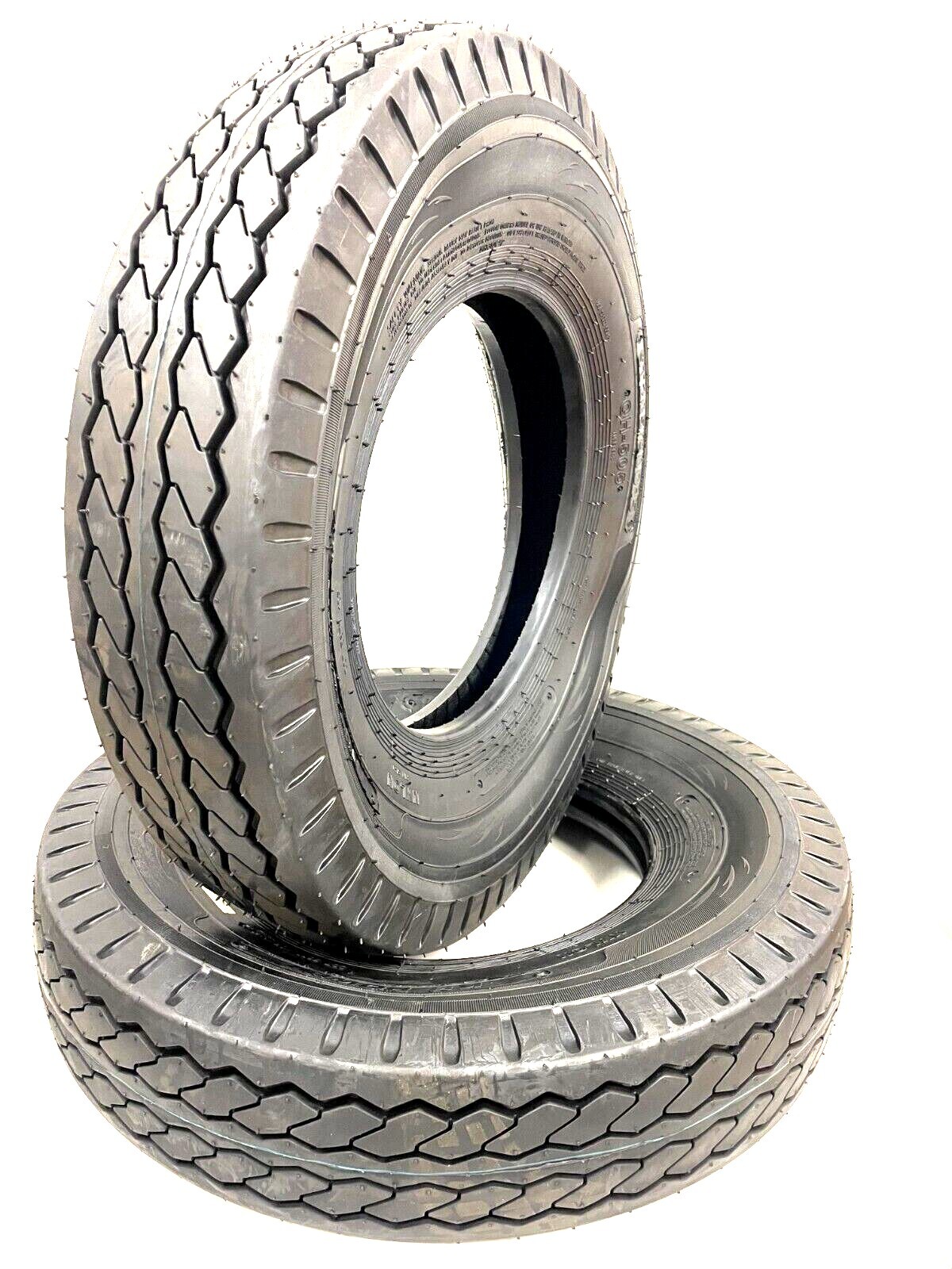 Two Heavy Duty Trailer Tires ST205/90D15 / 7.00-15 Bias 10 PR LR E 700×15