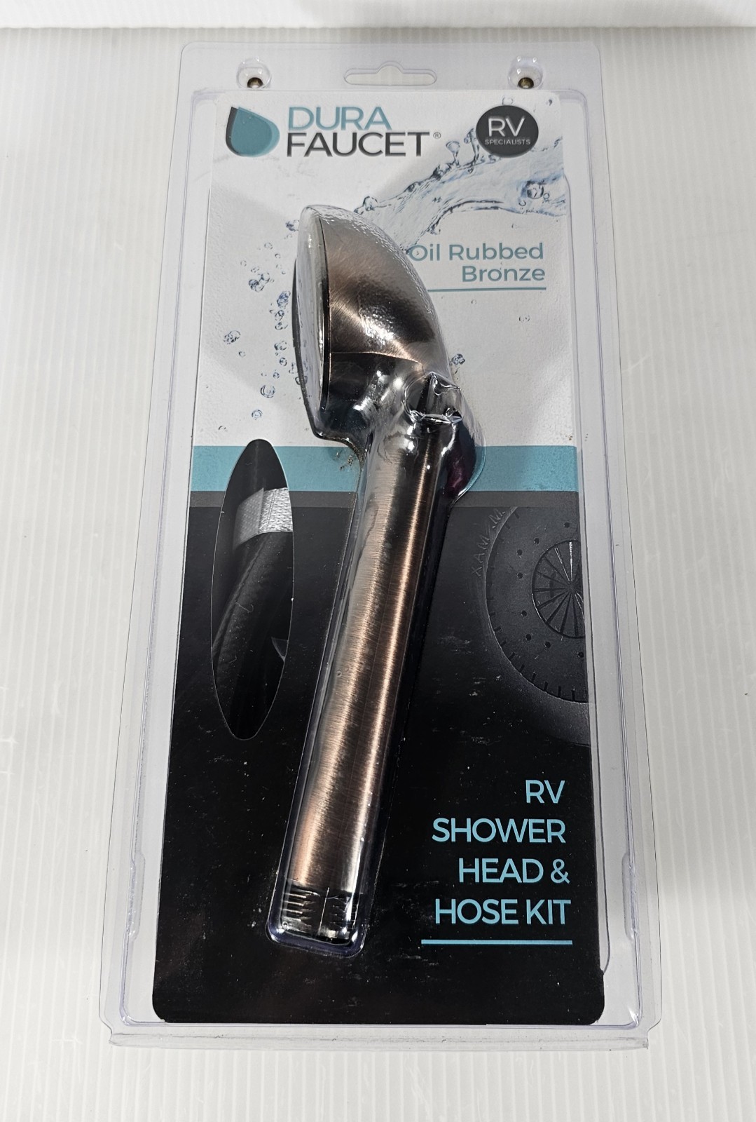 Dura Faucet RV Shower Head & Hose, Oil Rubbed Bronze, DF-SA130-ORB