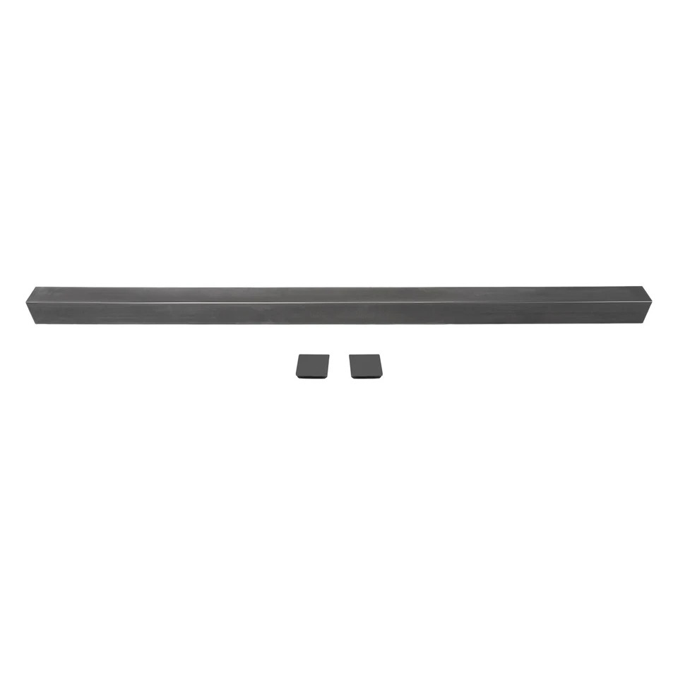 Steel Raw RV Rear Bumper Standard 4″ x 4″ W/ Bumper Plug For RV Camper
