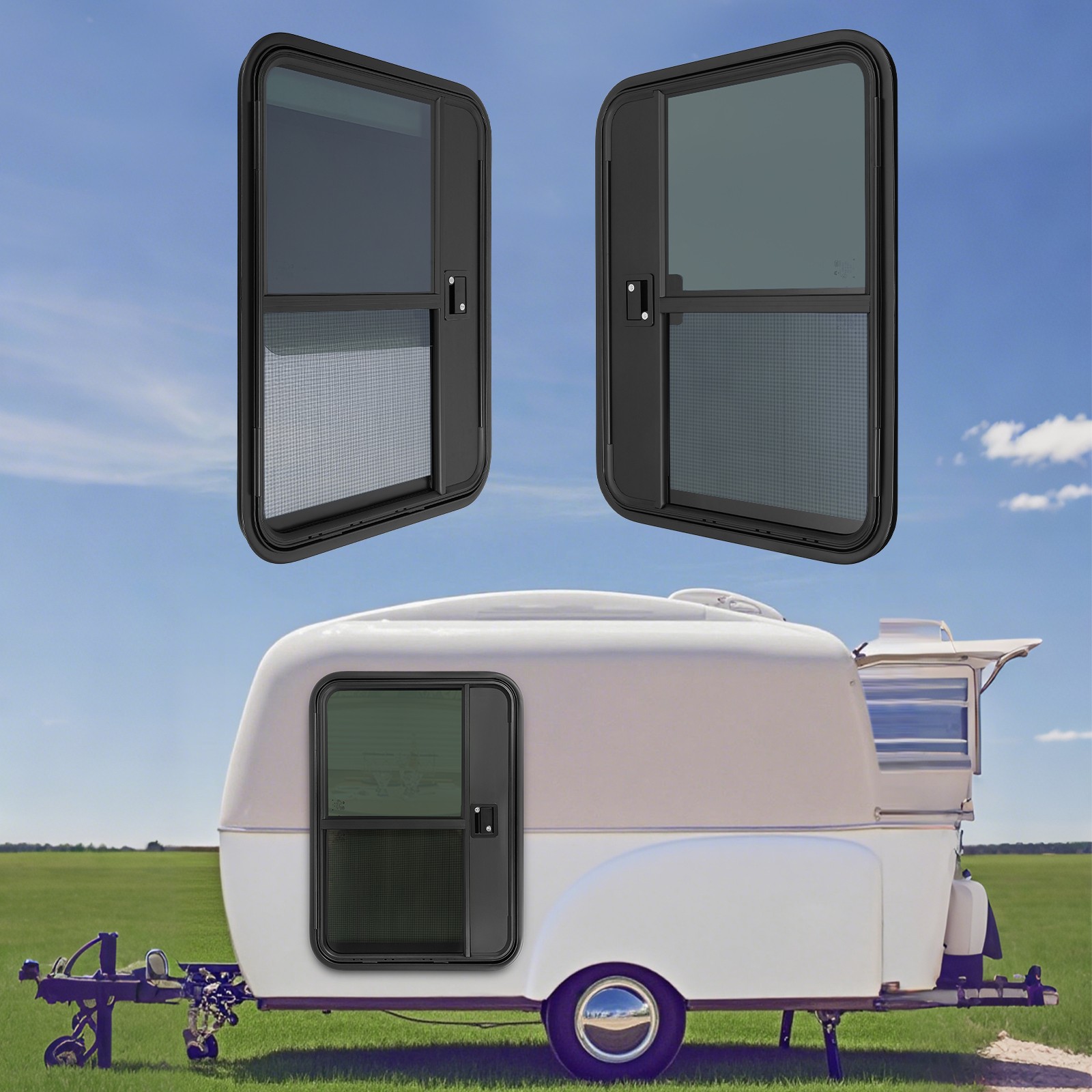 26″W×36″H RV Camper Teardrop Trailer Door Left Driver Side&Right Passenger Side