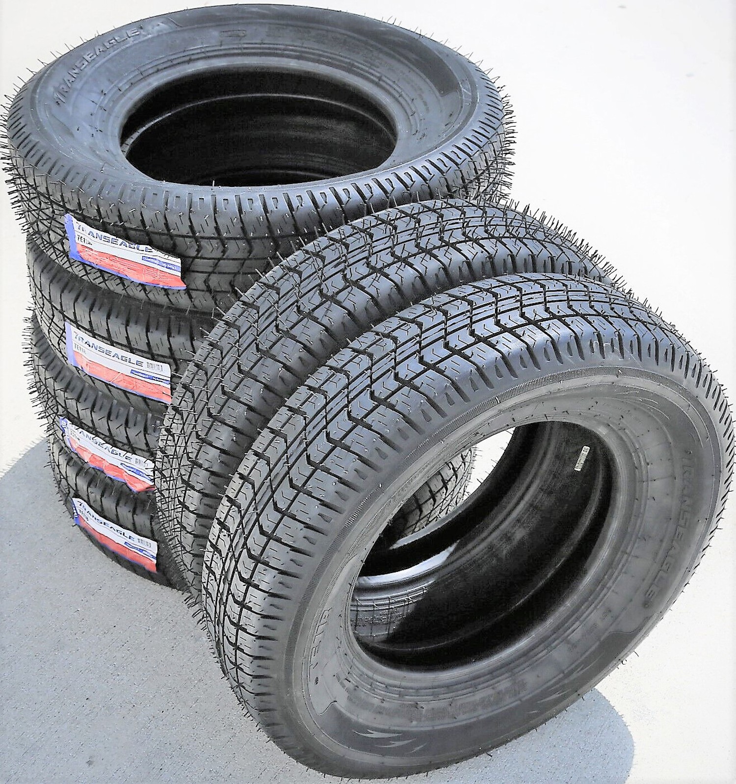 2 Tires Transeagle TE118 ST 205/75D15 205-75-15 205/75/15 Load C 6 Ply Trailer