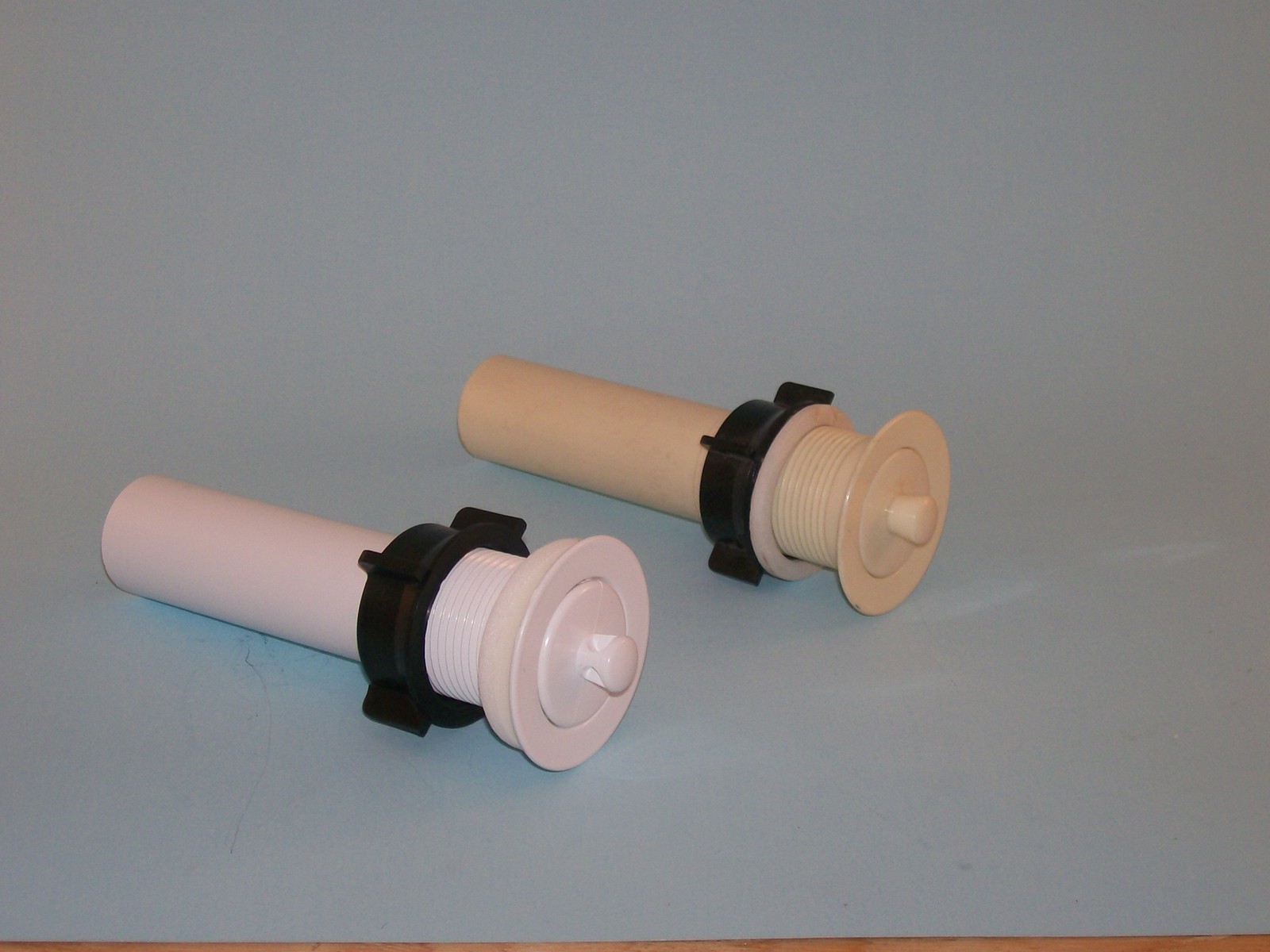 Mobile Home RV Marine Parts Bathroom Lav Sink Drain Bone Color Plastic