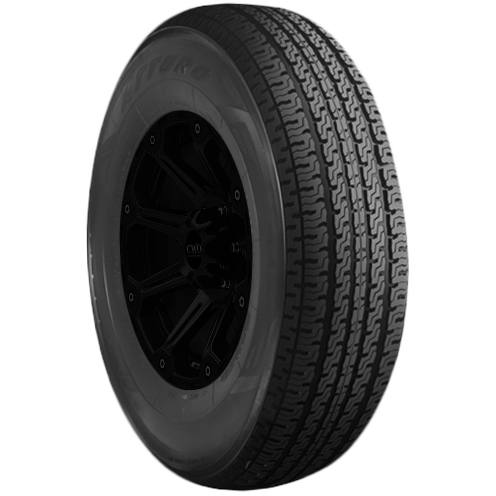 ST235/80R16 Atturo ST340 129/125M LRG Black Wall Tire