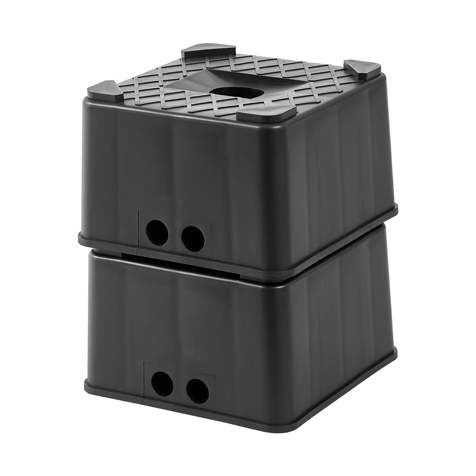 6in Heavy Duty RV Jack Blocks 6000 Lbs per Pcs PP Camper Leveling Travel Trailer