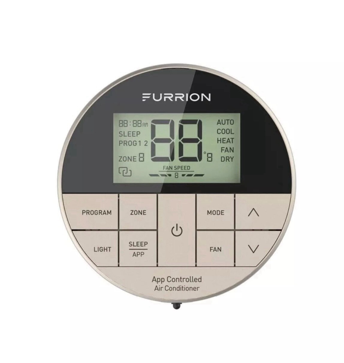 Lippert 20220685/Furrion FACW12APZA Multi-Zone Wall Thermostat w/ App Control RV