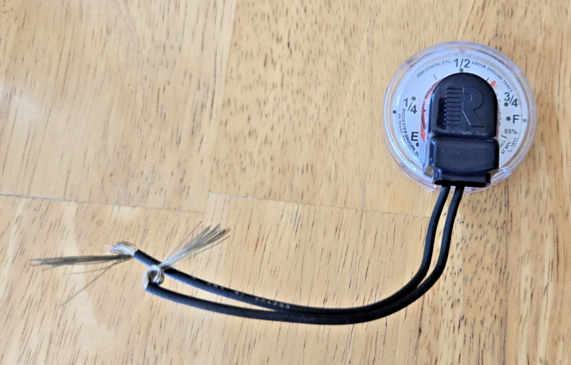 Rochester Snap-On Reading Scale for LP Gas Tank Gauge