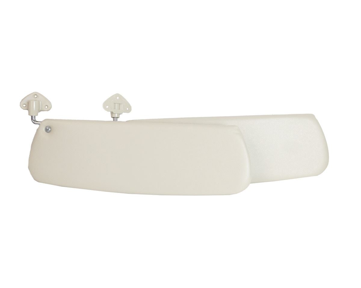 T2 Split Sunvisors (Pair) Off-White VW T2 Split 1955–1967