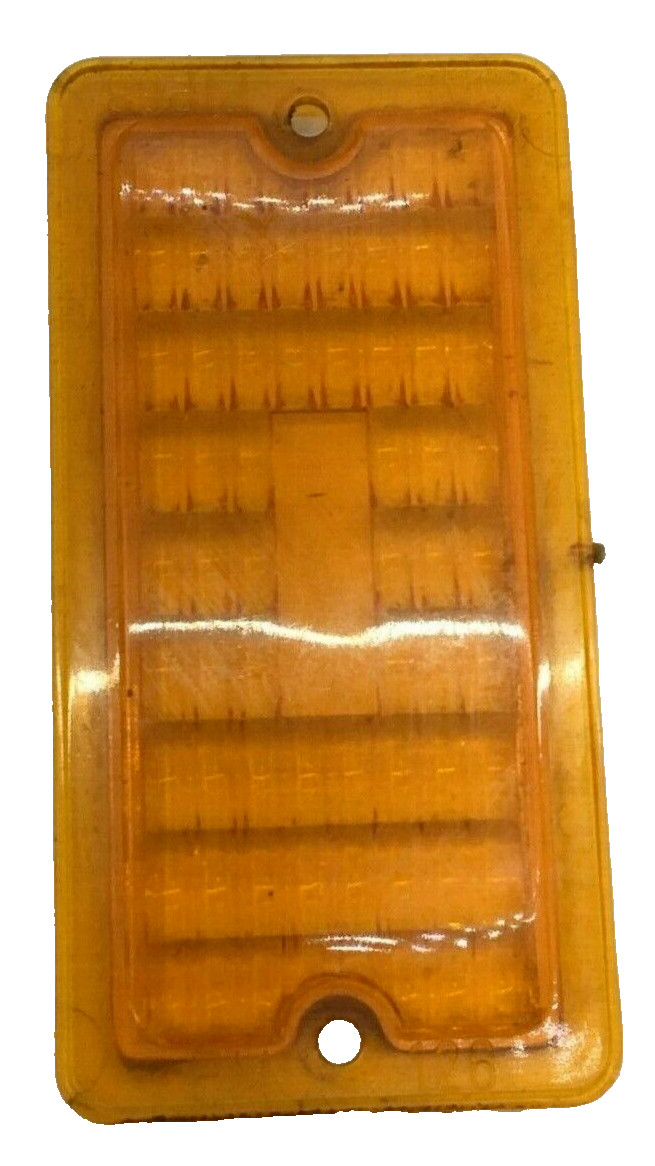 Peterson Mfg 126 Replacement Taillight Lens Amber Sae-Pip68 For RV, Camper