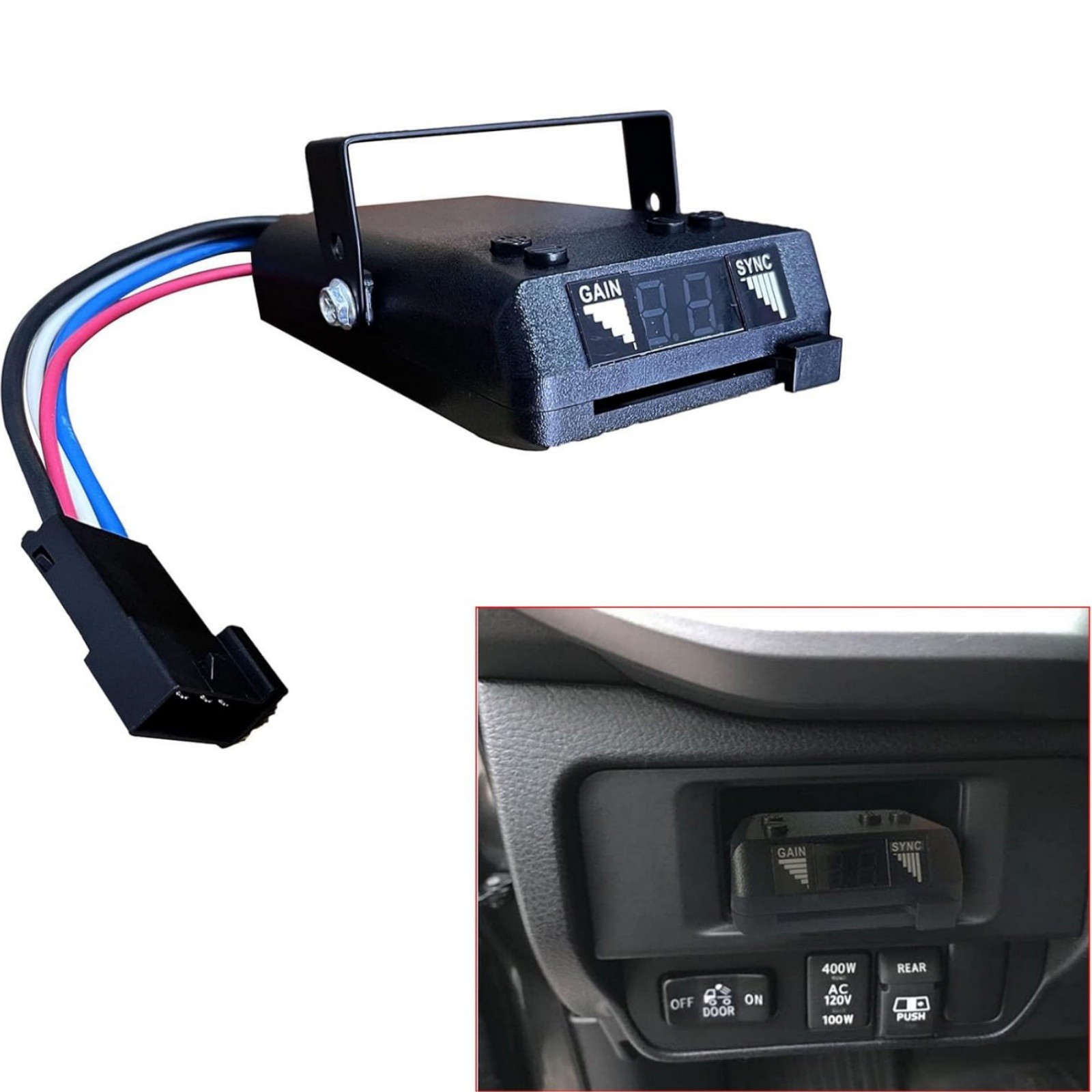Time-Delay Brake Controller For Ford Includes Bracket And Six Mounting Screws