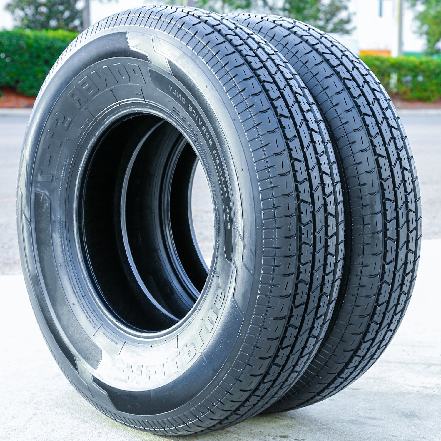 2 Tires ST 225/75R15 WellPlus Power ST-1 Semi-Steel Trailer Load D 8 Ply