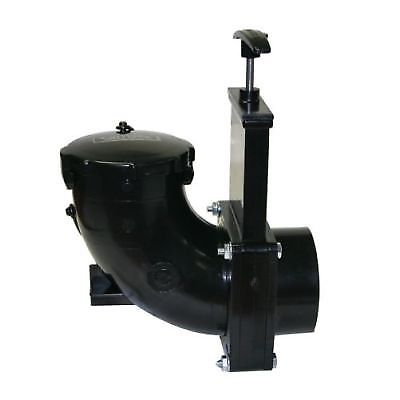 Valterra T70A RV Waste Elbow 90 Degree Rotating Valve 3″ Spigot x 3″ Bayonet Cap