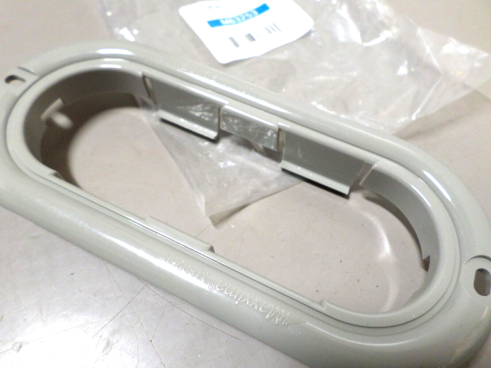 Maxxima M63253 Grey Snap-On Flange For M60250R & M60275Y Oval Signal Lights