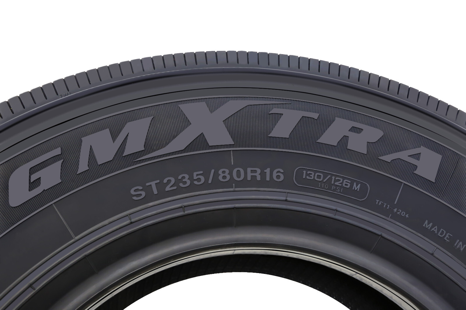 GREMAX ST235/80R16 All Steel Radial Trailer Tire 16-ply 130/126M 235 80 16 LR H