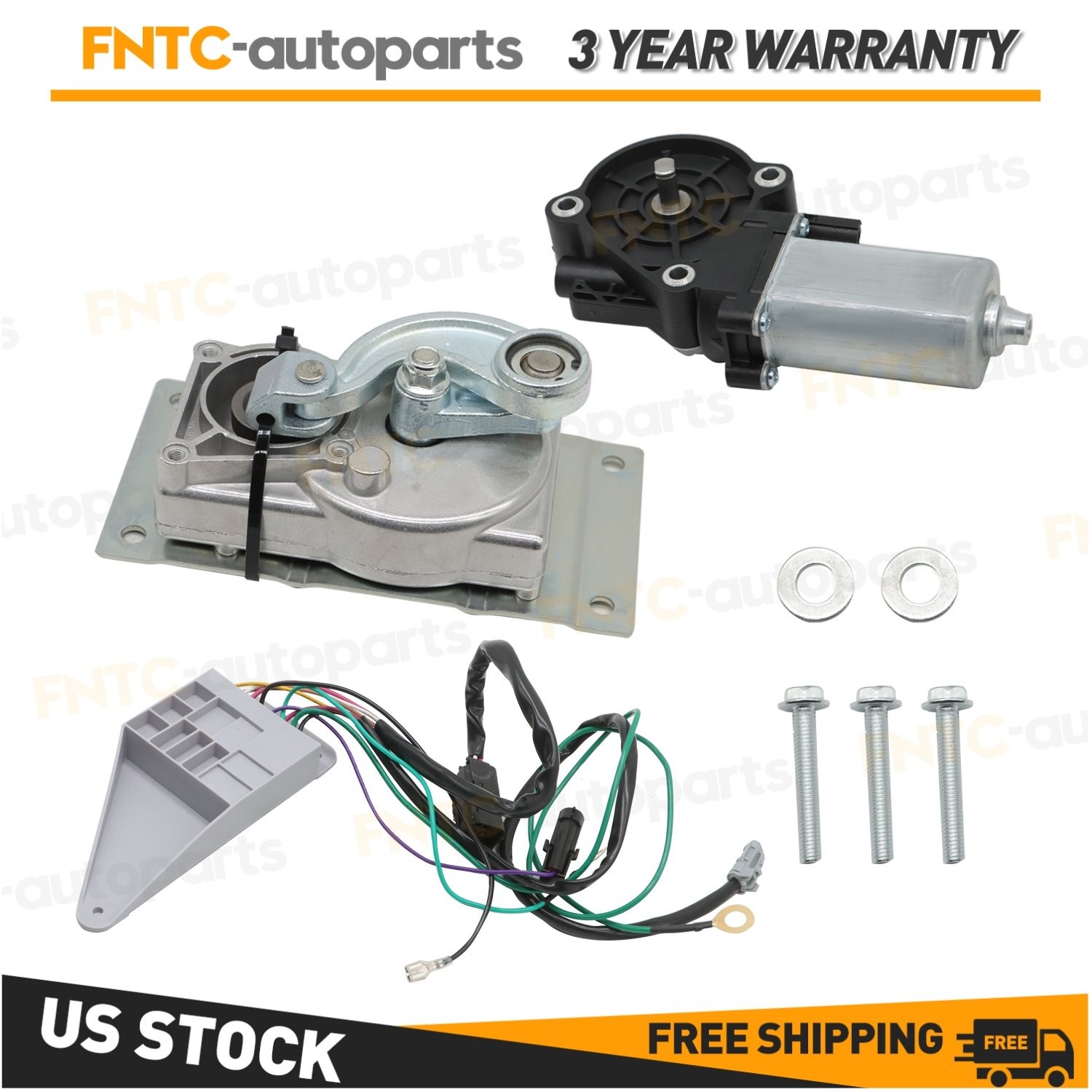 RV Step Motor 676061 Gear Box 379160 Step Control Unit 909510000 For Kwikee Step
