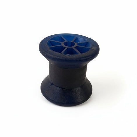 Bow Roller 3″ Blue Polyurethane for 3″ Bracket – Trailer Winch Post Replacement