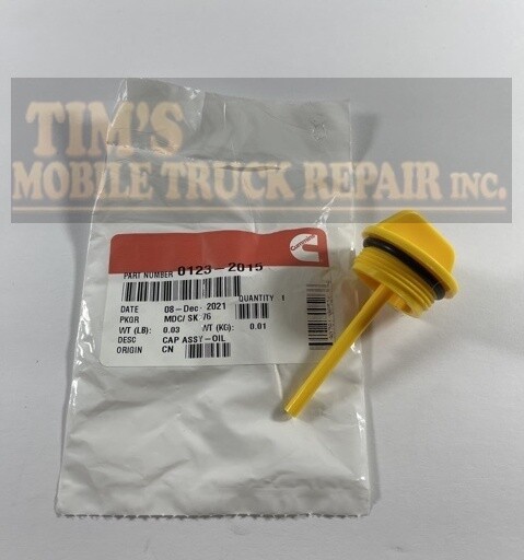 123-2015 CAP ASSEMBLY OIL KY Genuine Factory Replacement OEM Parts