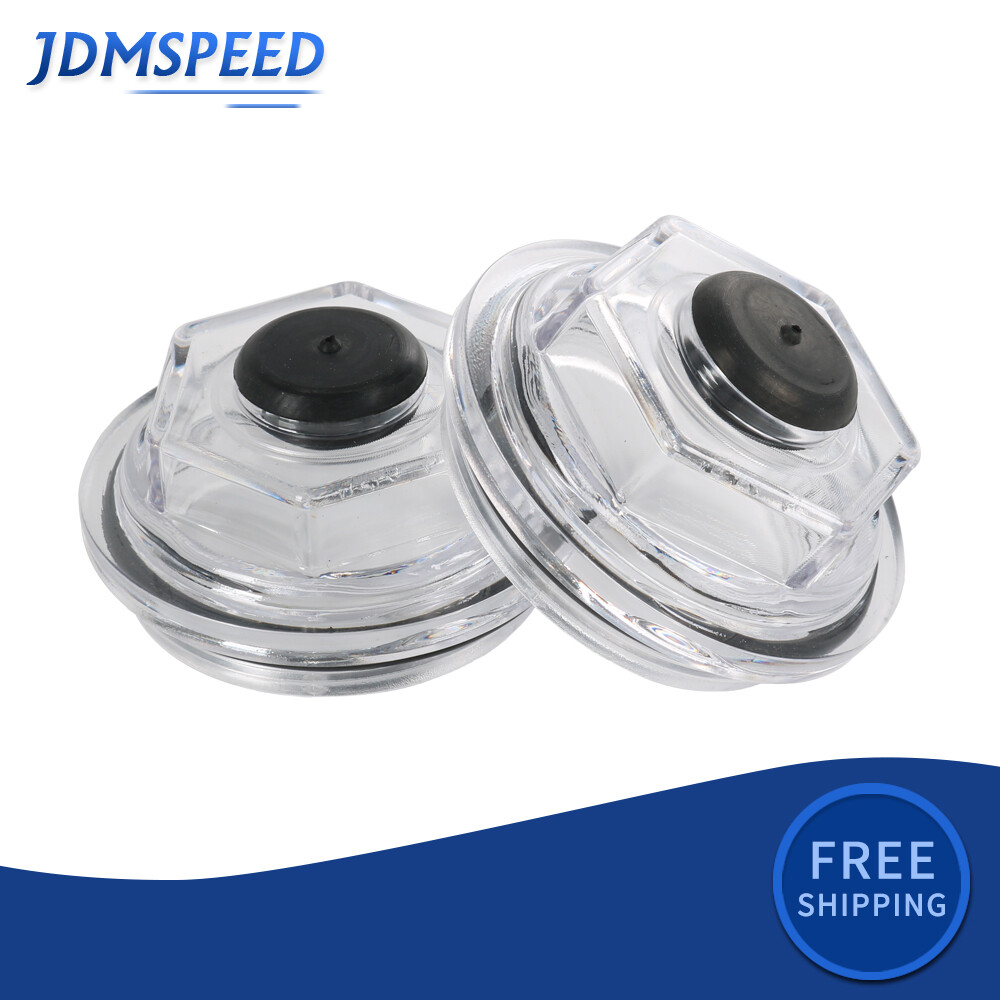 2X 2-7/8″ Oil Bath Cap 21-35 Trailer Axle Dexter 6K 7K 8000# 8-286 8-285 8-219