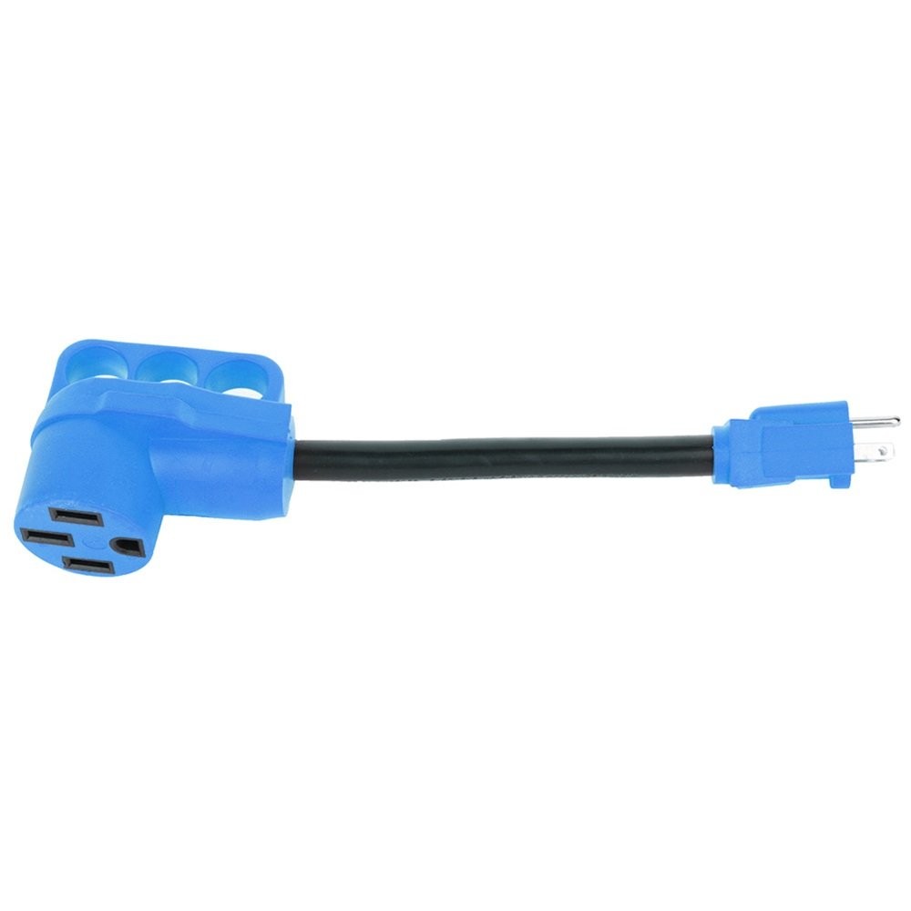 15 Amp Male to 50 Amp Female Adapter RV Electrical Converter Cord Cable