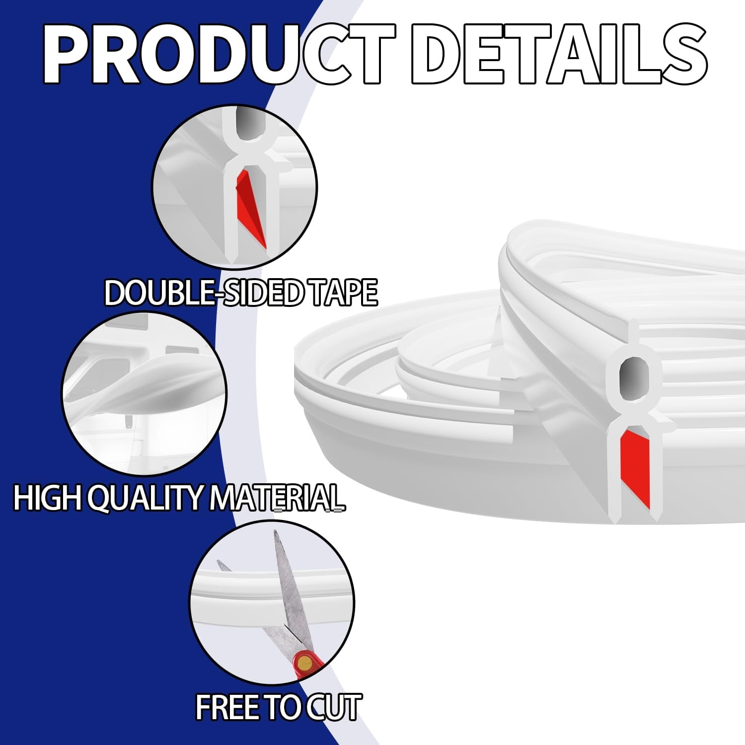 RV Roof Vent Seal,RV Seal Replacement for RV Vent Covers Roof Replacement Gasket