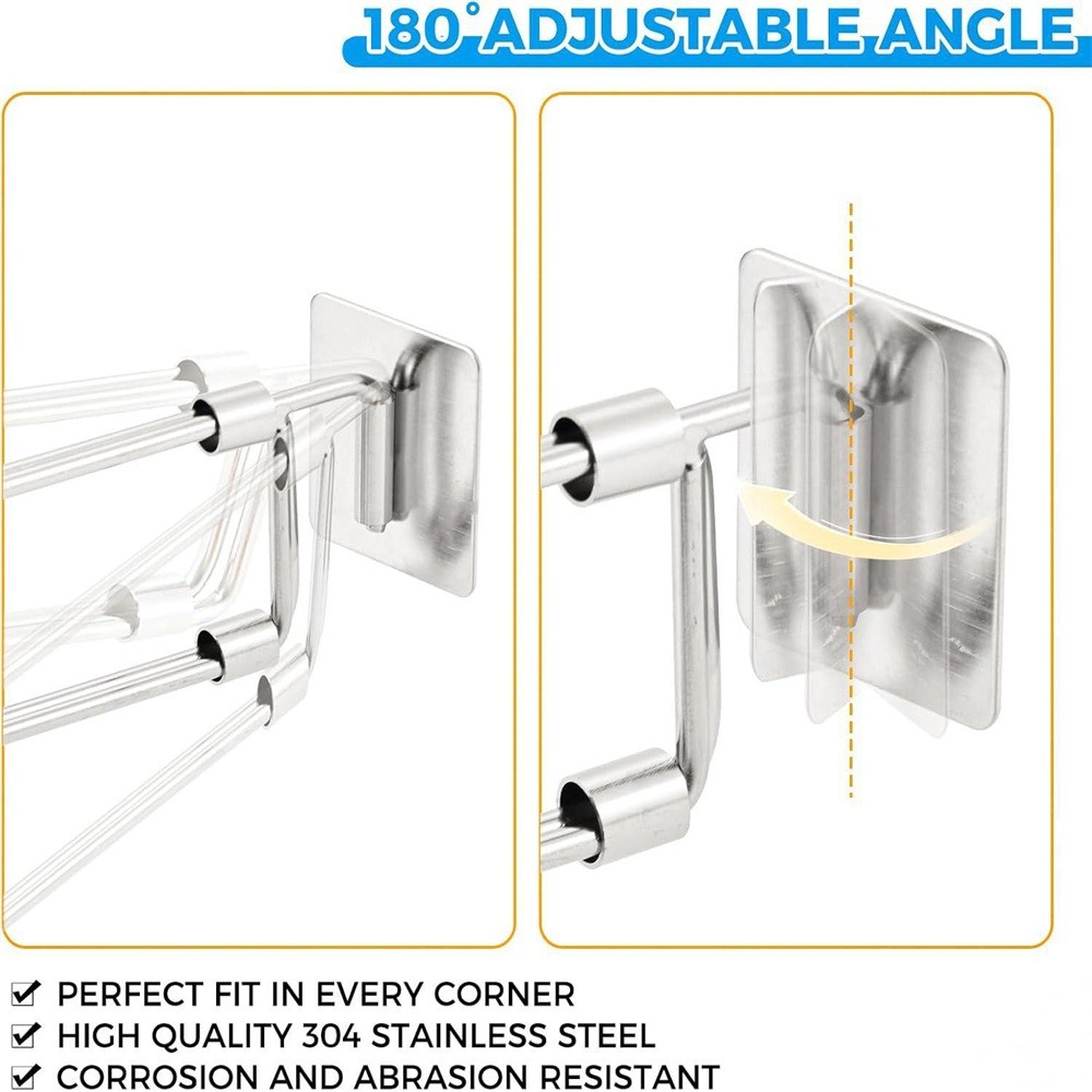 2Pcs RV Secure Adjustable Bars 12.5-22.3″ Stabilizers For Cabinet Tension Rods