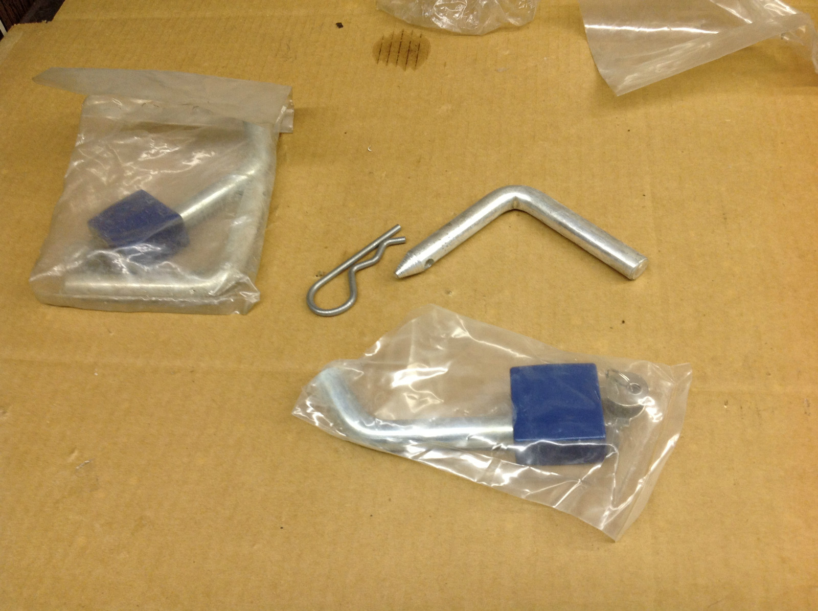 2- Locking 5/8″ Trailer Hitch Pins.