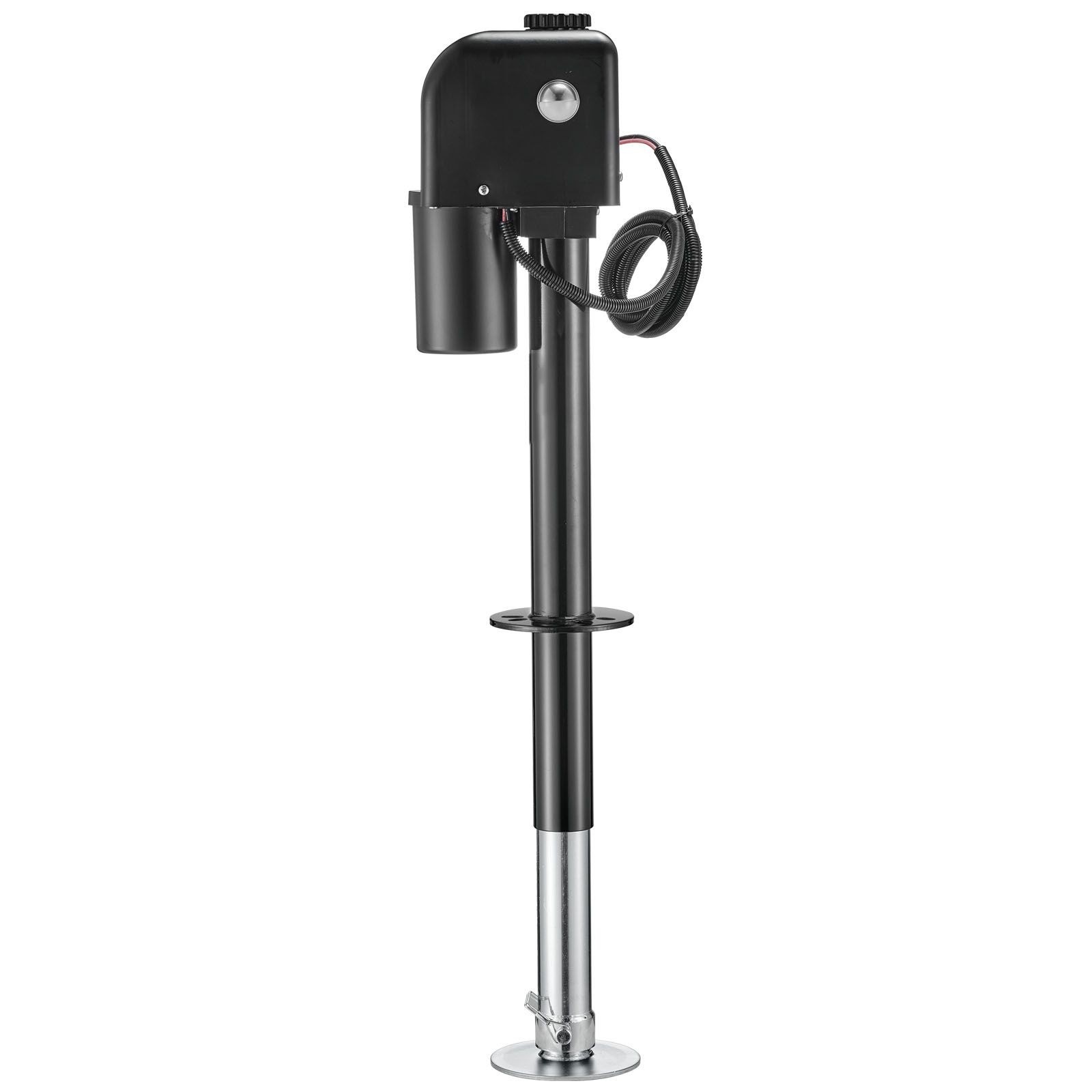 7500lb Electric Trailer Jack 12V Tongue Lift with Remote LED 9.84-33.85in