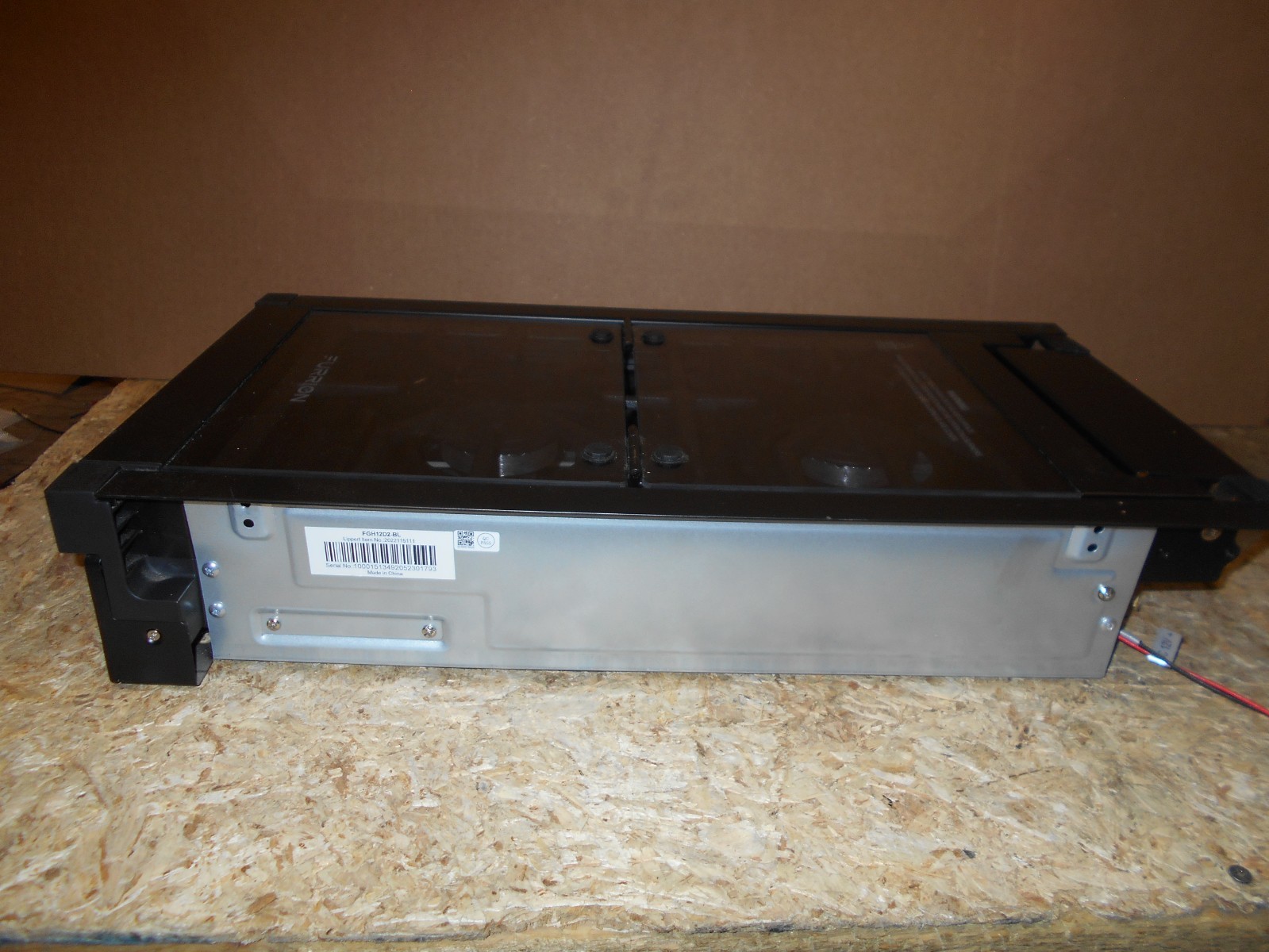 *FURRION COOKTOP 2 BURNER BLACK WITH GLASS COVER FGH12D2-BL FREE SHIP *12B*
