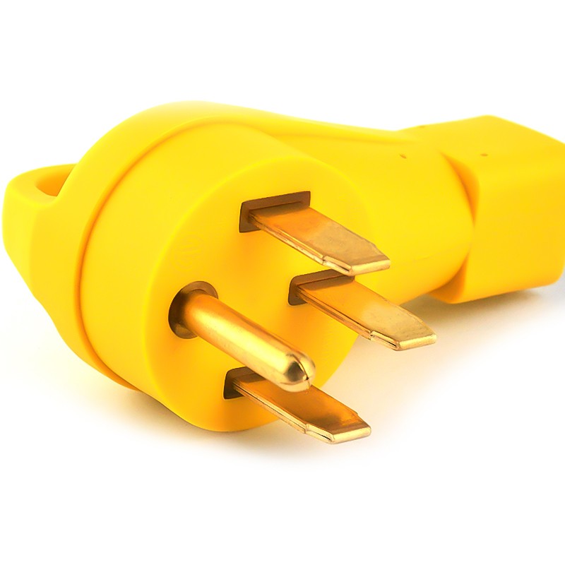 50 Amp male to 30 Amp Female Dogbone Adapter RV Electrical Cord Cable 12″ INCH